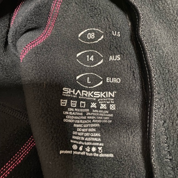 NEW Women's Sharkskin technical water sports protection Full Body suit size 8 - Picture 7 of 11